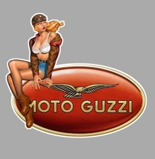  MOTO GUZZI left Pin up gauche