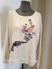 Tres beau sweat coton beige Leon & Harper M tbe