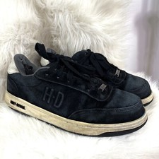 Harley-Davidson Men's Steel Toe Static Safety Black Suede 