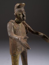 Art Africain personnage en bronze  d'autel Asen Fon "Bénin"