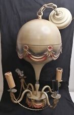 Lustre Montgolfière Lustre en tole des années 1950 Au Couleur De La France 