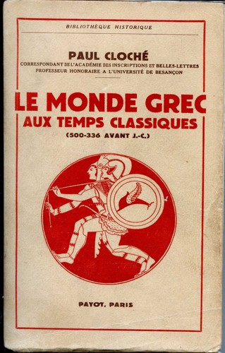 Monde grec aux - le,