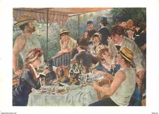Art - Peinture - Pierre Auguste Renoir - Le Déjeuner des Canotiers - CPM - Voir