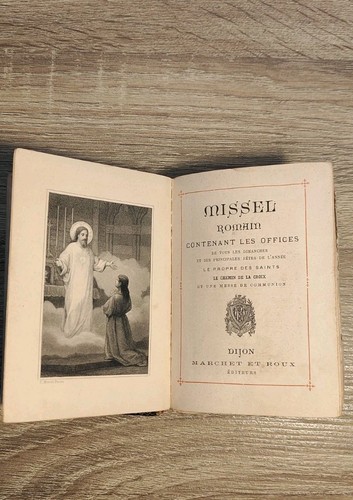 Missel romain ancien 1897 - 📖,