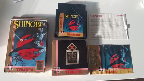 Shinobi tengen nintendo - tengen,