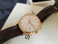 Chronographe Junghans modèle Diplomat Chronoscope PVP:1290€ ( Hamilton,Longines