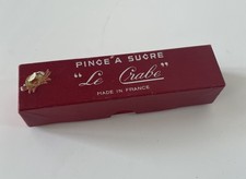 Pince à Sucre "Le Crabe" années 50 avec boite d'origine Made in France Vintage