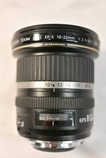 Objectif Canon EFS 10-22 mm F3,5-4,5 USM à prix réduit pour appareils photo r...