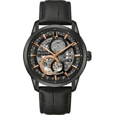Bulova Montre Noir Analogique