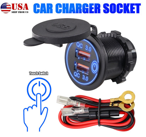 12v car charger - car, 3.0