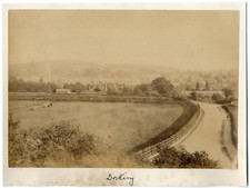 England, Dorking Vintage albumen print,  Tirage albuminé  14X20  Circa 188