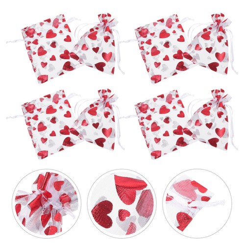 100 pcs pochon dragées sachet - 100,