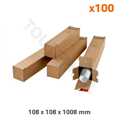Tube carton sécurisé