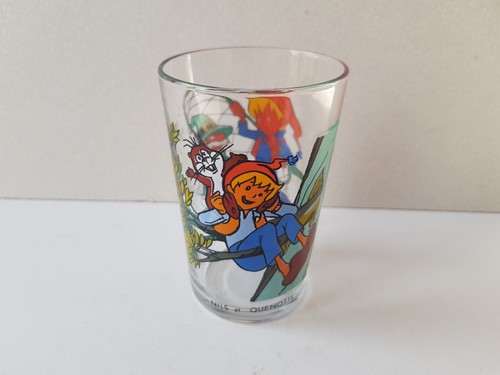 Ancien verre moutarde amora - ancien,