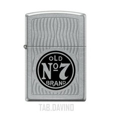 Zippo Briquet Jack Daniels Old NO.7 Brand 2493 Logo zippo Original Amérique