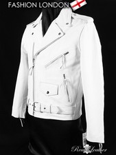 BRANDO Blanc Homme Motard Moto