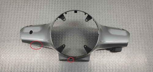 Cache phare piaggio - vespa, lx