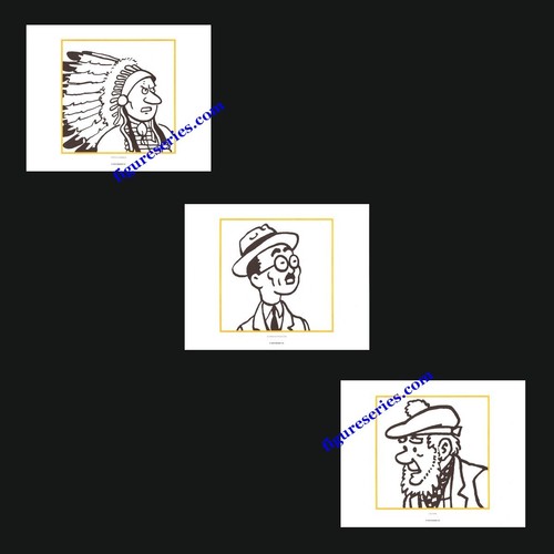 Lot libris tintin - lot, ex-libris