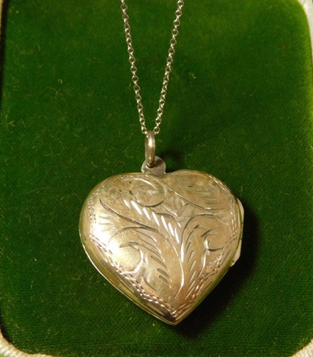 Pendentif cœur gonflé - gonflé, en