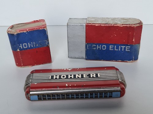 Harmonica ancien hohner echo - harmonica,
