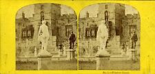 BERKSHIRE Windsor Castle, vue stéréo PHOTO photographie circa 1880