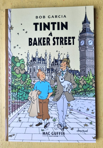 Tintin baker street - tintin,