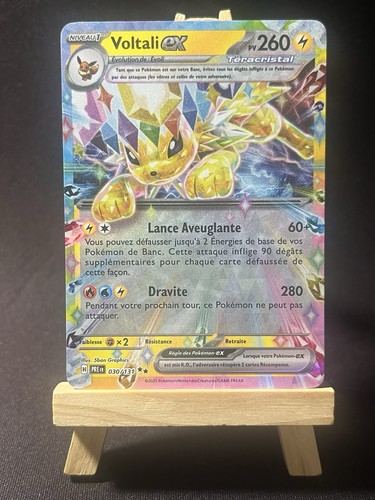 Carte pokémon voltali - voltali, ex