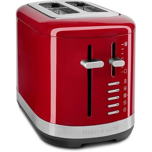 Grille pain tranches - 2, rouge