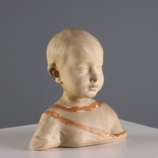 Demi-Buste d'Enfant Sculpture