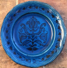 ASSIETTE A DECOR BOUQUET DE