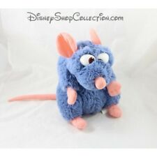 Peluche Rémy rat DISNEYLAND PARIS Ratatouille Disney bleu 25 cm (VA)