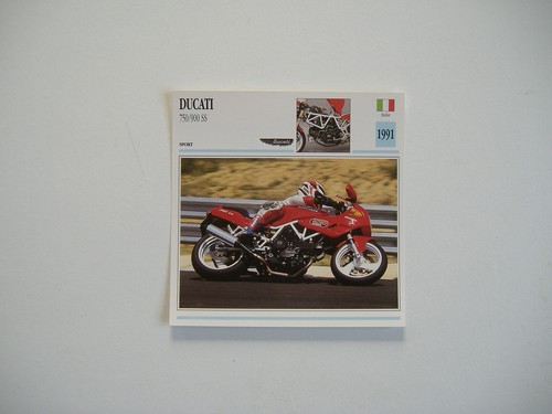 Fiche moto ducati 750 900 - ducati, ss