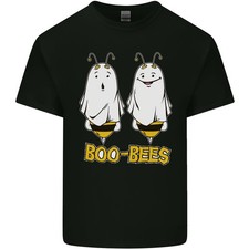 Boo Bees T-Shirt En Coton Léger Drôle Pour Hommes Avec Fantômes Halloween