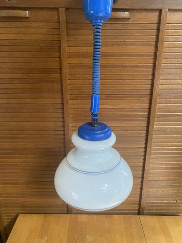 Suspension ancienne opaline - ancienne,