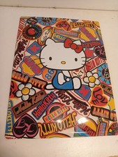 Hello Kitty plaque tole relief pour decoration maison meli melo 30x39 cm