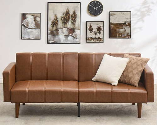 Mid century pu leather - pu,