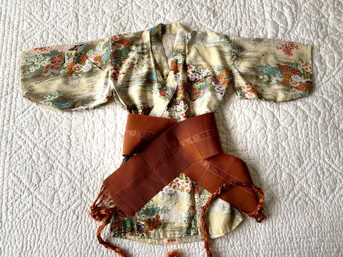 Kimono japonais pour fillette - kimono,