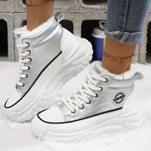 Baskets bottes neige femme - bottes,