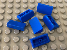 6 x LEGO Blue Slope ref 85984