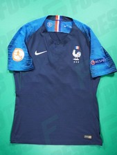 Maillot Officiel - France, 2018, Home, Porté, (L), N°#15, Patchs EURO U17 + Resp