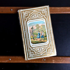 Ancien Livre Reliure Romantique Manoël Aventures d'un jeune Espagnol XIXème