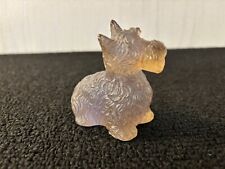 Chien schnauzer en cristal de Daum Nancy 2004