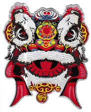 Backpatche masque dragon Chine patche dorsal dos écusson grande taille patch