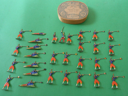 Plats étain zinnfiguren - plats,