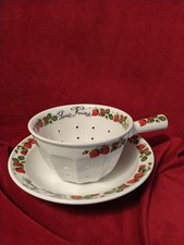 Beau Fraisier Porcelaine Mehun , Égouttoir à fruits