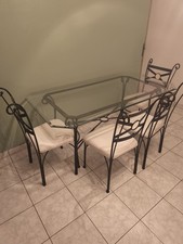 table salle a manger en verre