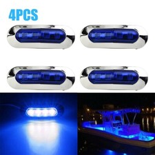 Marine Bateau 12-24V 4 LED Cabine Pont Courtoisie Lumières Rv Remorque