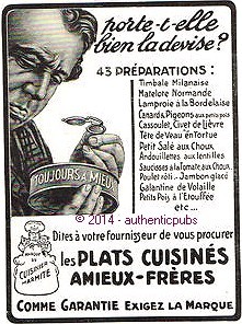 Publicite amieux freres - publicite,