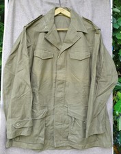 ARMÉE FRANÇAISE VESTE COMBAT TREILLIS MODÈLE 47 ANNÉES 50 XL TRÈS BON ÉTAT 