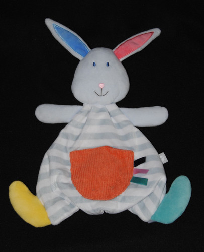Doudou lapin oxybul fnac - doudou,